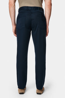 Koyu Lacivert Regular Fit Standart Kesim 5 Cep Kanvas / Chino Pantolon