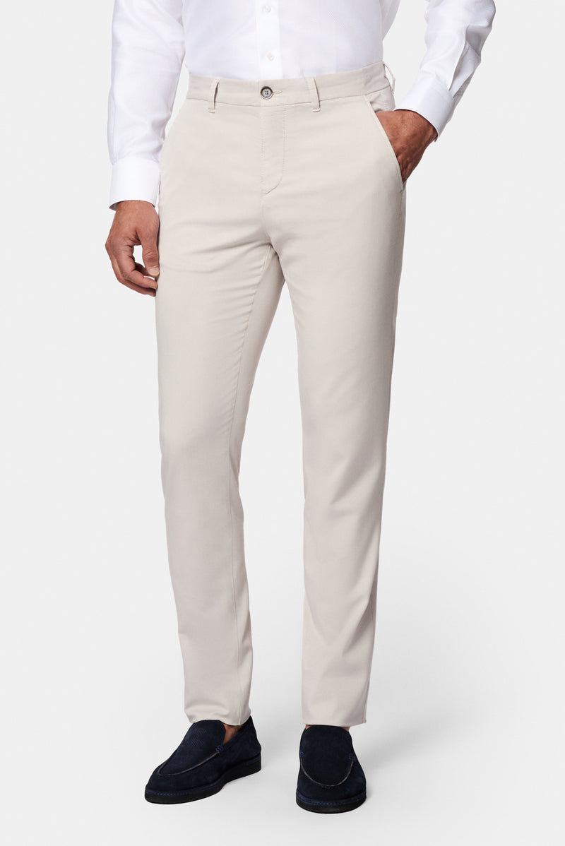 Taş Slim Fit Dar Kesim Modal Karışımlı Yandan Cep Kanvas / Chino Pantolon
