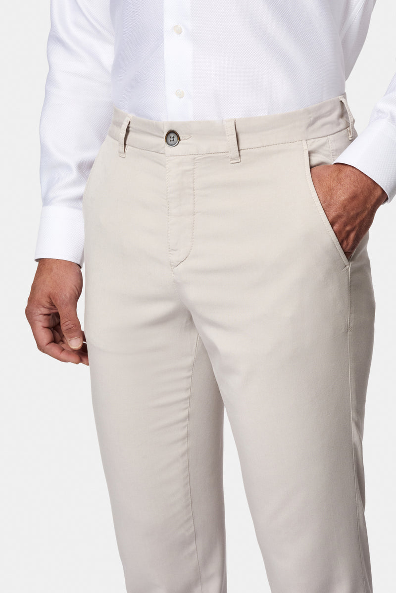 Taş Slim Fit Dar Kesim Modal Karışımlı Yandan Cep Kanvas / Chino Pantolon