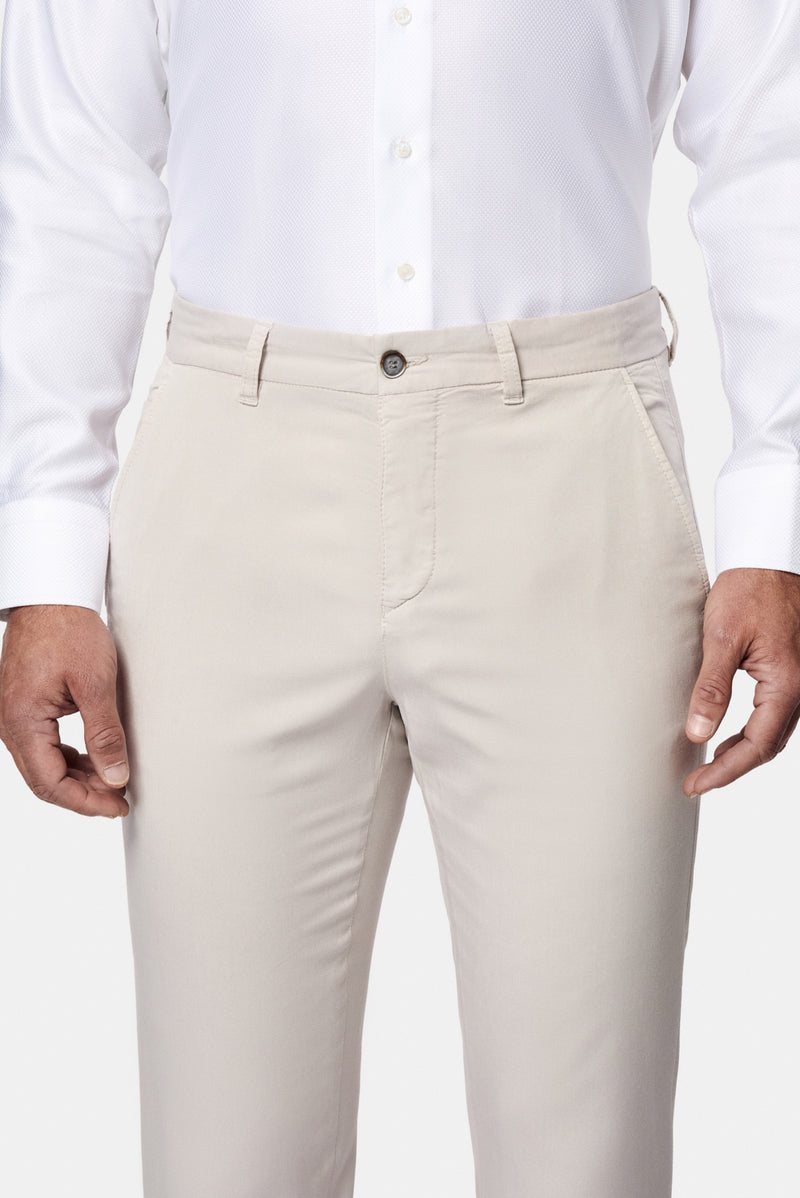 Taş Slim Fit Dar Kesim Modal Karışımlı Yandan Cep Kanvas / Chino Pantolon