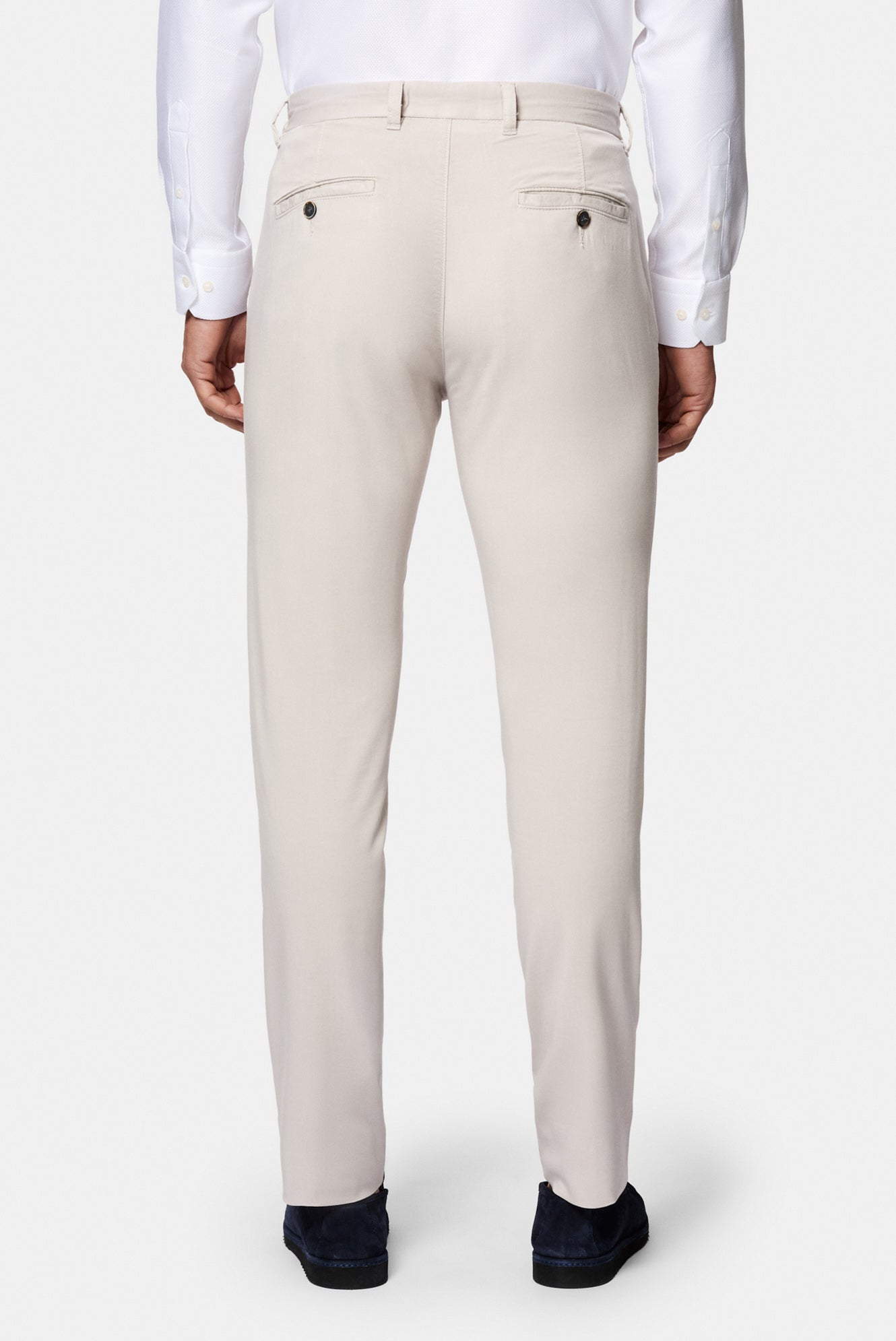 Taş Slim Fit Dar Kesim Modal Karışımlı Likralı Yan Cepli Kanvas / Chino Pantolon