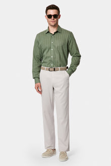 Taş Relaxed Fit Rahat Kesim Lyocell Karışımlı Yan Cepli Kanvas / Chino Pantolon
