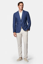 Taş Slim Fit Dar Kesim Lyocell Karışımlı Yan Cepli Kanvas / Chino Pantolon