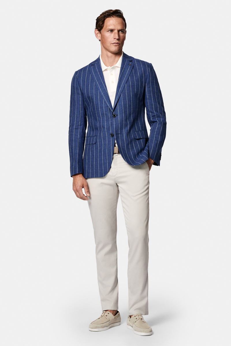 Taş Slim Fit Dar Kesim Lyocell Karışımlı Yan Cepli Kanvas / Chino Pantolon
