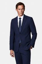 Açık Mavi Uzun Kol Slim Fit Klasik Non Iron Ütü Gerektirmeyen Çizgili %100 Pamuk Gömlek
