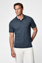 İndigo Regular Fit Polo Yaka Nakışlı %100 Pamuk Merserize T-shirt