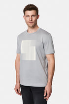 Taş Bisiklet Yaka Regular Fit Baskılı %100 Pamuk Merserize T-shirt