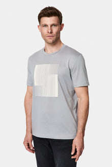 Taş Bisiklet Yaka Regular Fit Baskılı %100 Pamuk Merserize T-shirt