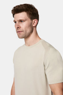 Taş Bisiklet Yaka Regular Fit Örme T-shirt