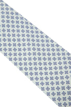 Mint Yeşili Desenli İpek Kravat