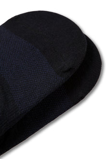Koyu Lacivert 2'li Pamuklu Loafer Çorap Seti