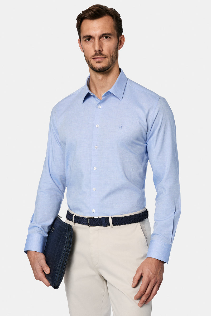 Koyu Lacivert Süet Örgü Deri Kemer