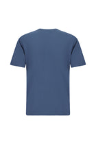 İndigo Bisiklet Yaka Regular Fit Nakışlı Modal Karışımlı T-shirt