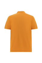 Hardal Bisiklet Yaka Regular Fit Nakışlı Merserize Pamuk T-shirt