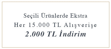 Her 15.000 TL'de 2.000 TL İndirim